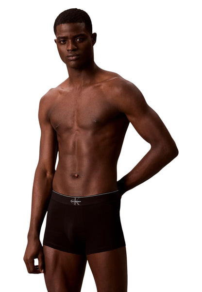 Calvin Klein Underwear Intimo Uomo Calvin Klein Underwear Trunk 3pk black  black
