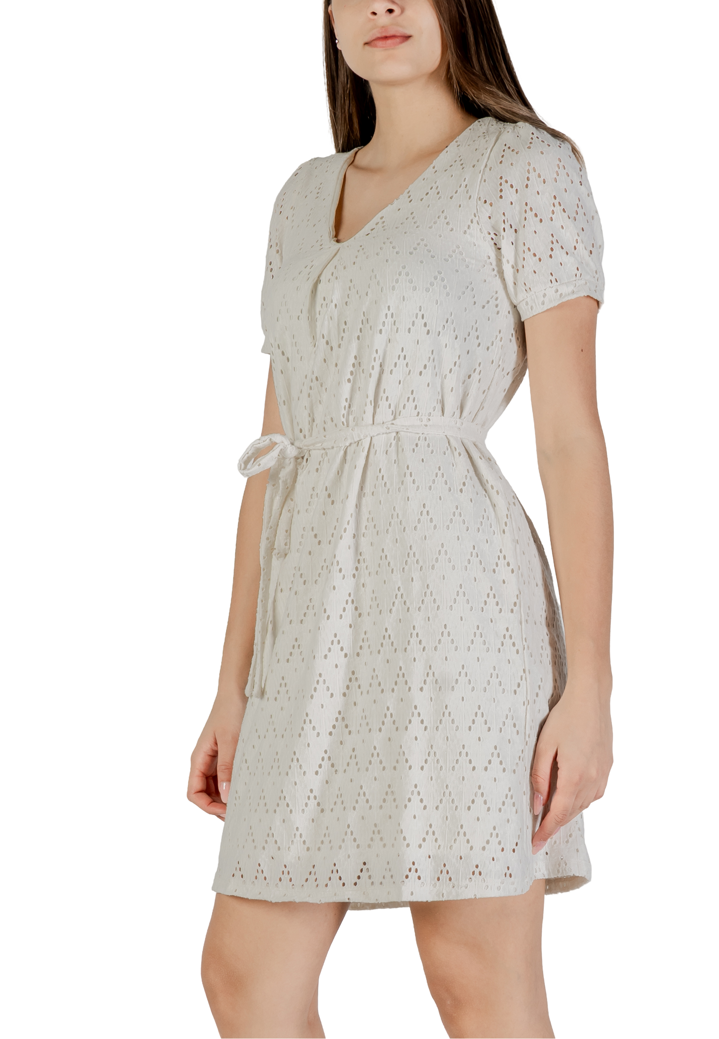 Vila Clothes Abito Donna Vila Clothes Viamalina V-Neck S/S/Pb beige  beige
