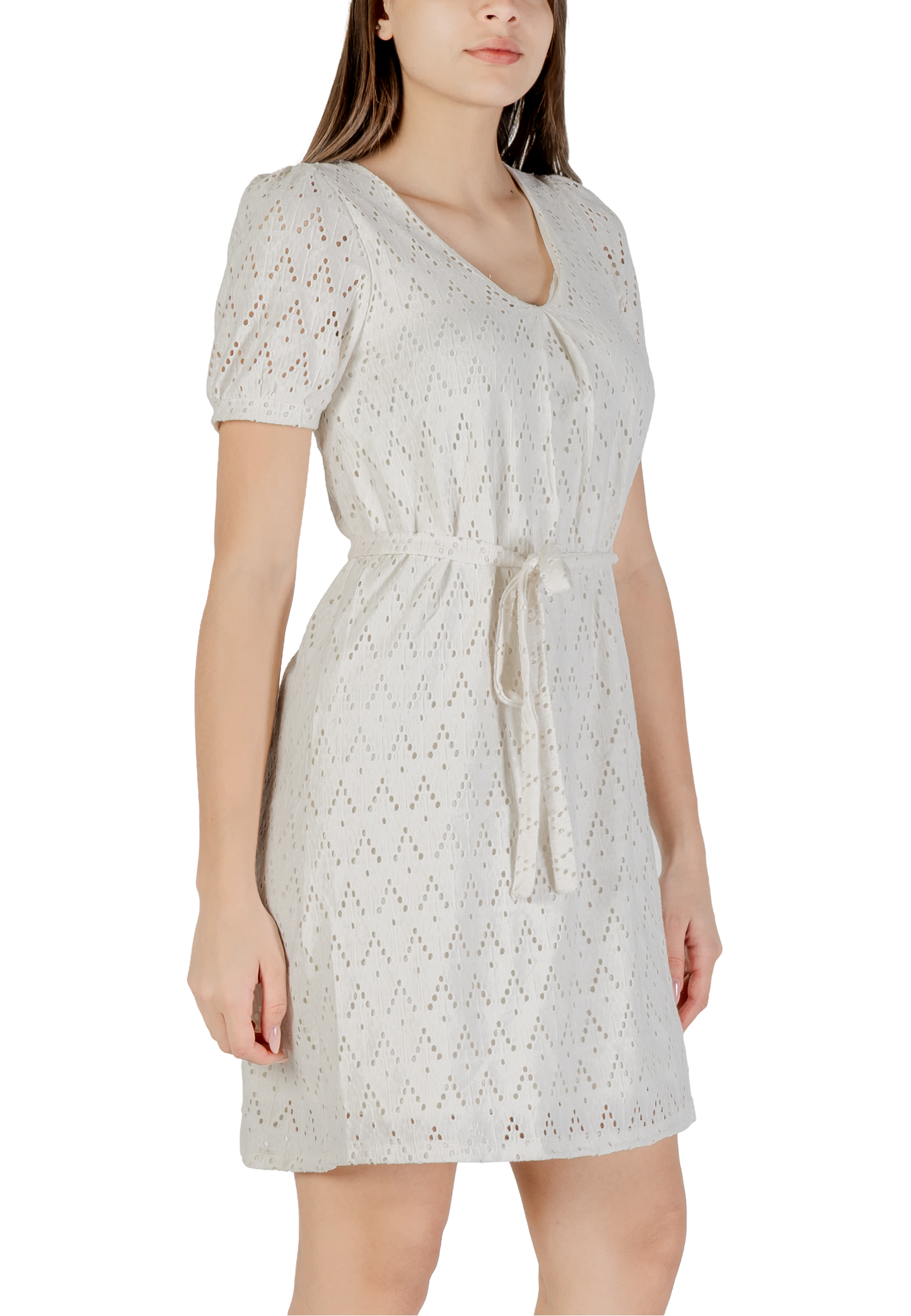 Vila Clothes Abito Donna Vila Clothes Viamalina V-Neck S/S/Pb beige  beige