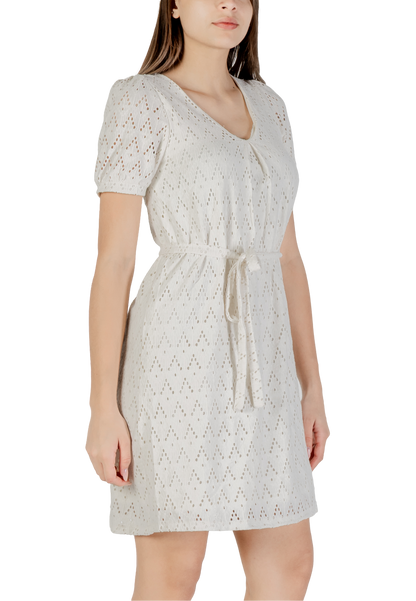 Vila Clothes Abito Donna Vila Clothes Viamalina V-Neck S/S/Pb beige  beige