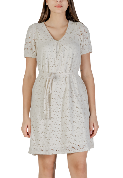 Vila Clothes Abito Donna Vila Clothes Viamalina V-Neck S/S/Pb beige  beige