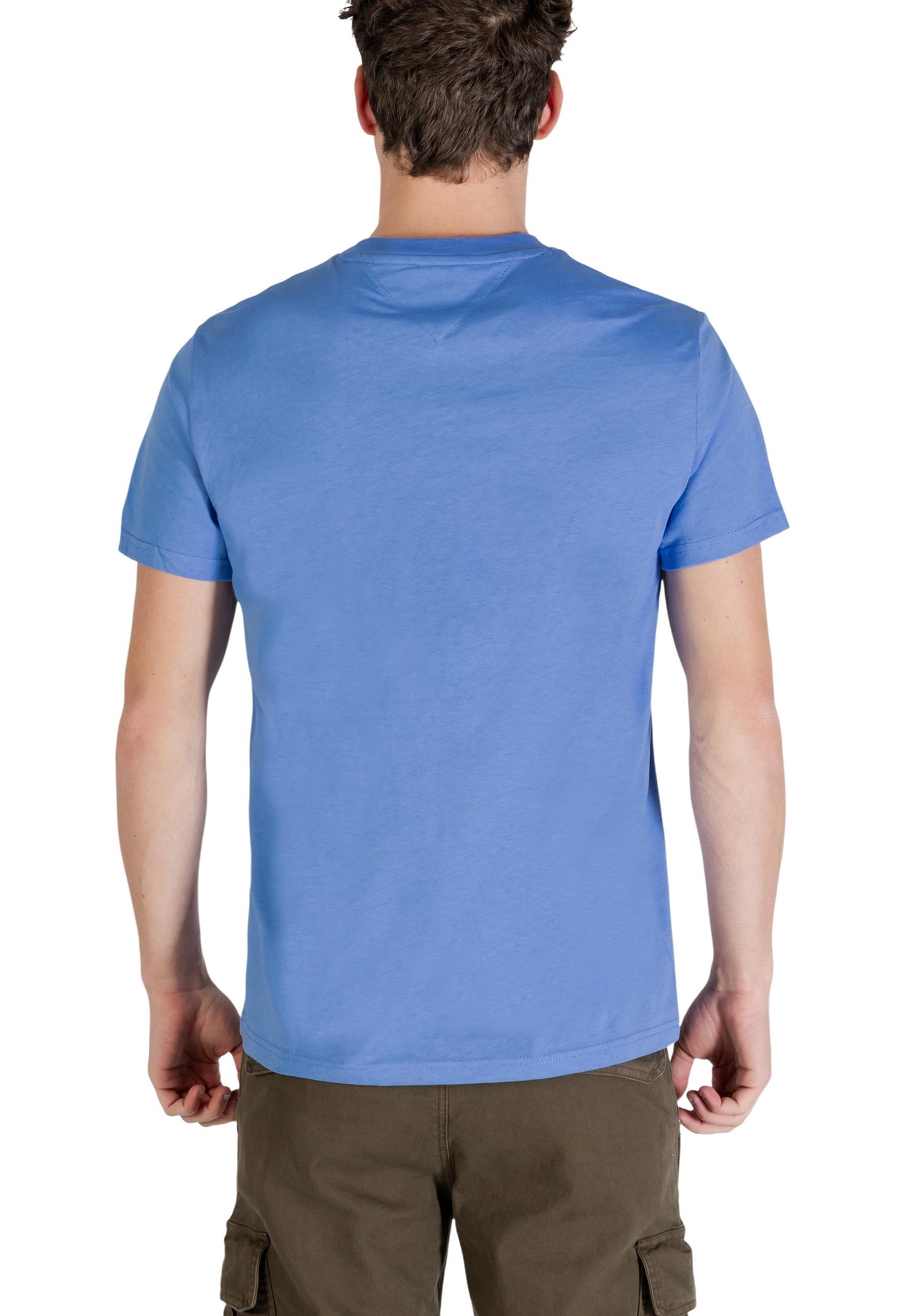 Tommy Hilfiger Jeans T-Shirt Uomo Tommy Hilfiger Jeans TJM SLIM LINEAR CHES light blue  light blue