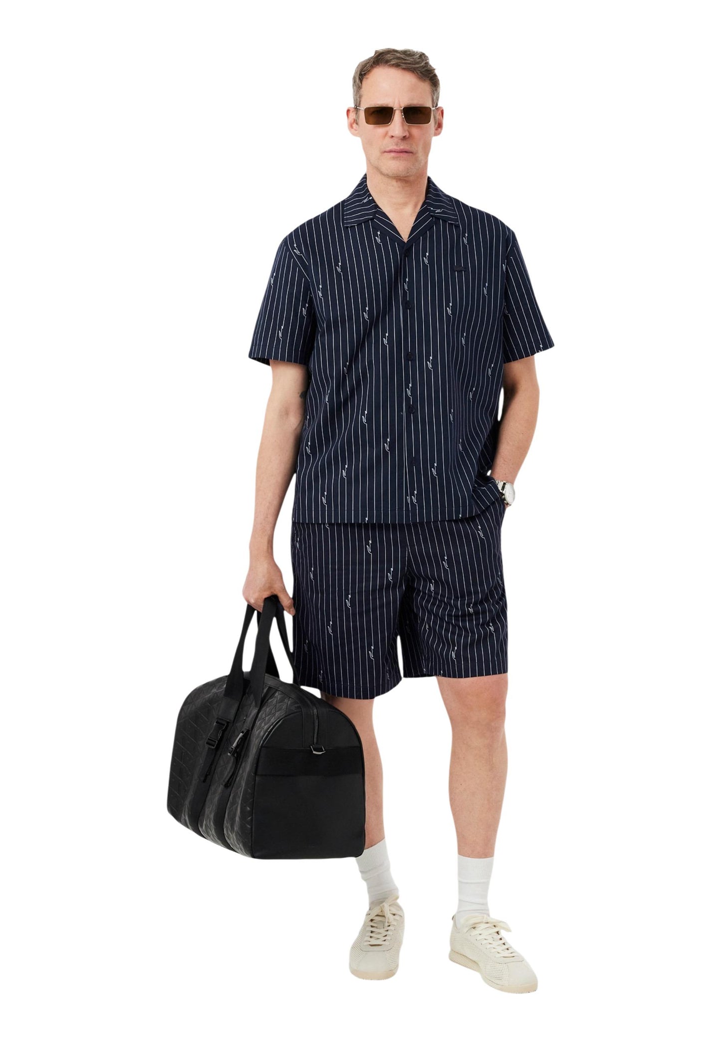 Lacoste Camicia Uomo Lacoste  black  black