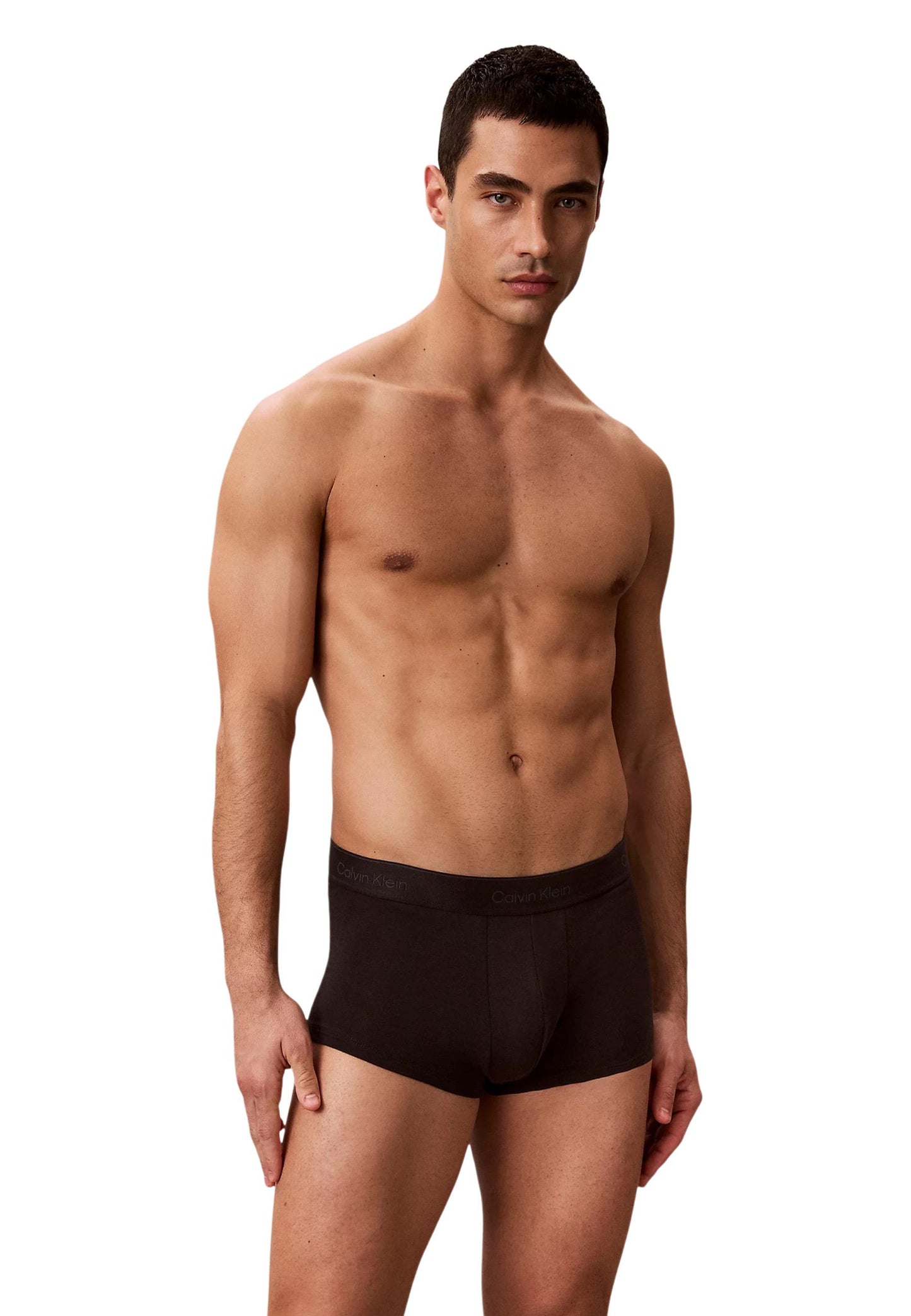 Calvin Klein Underwear Intimo Uomo Calvin Klein Underwear LOW RISE TRUNK 3PK black  black