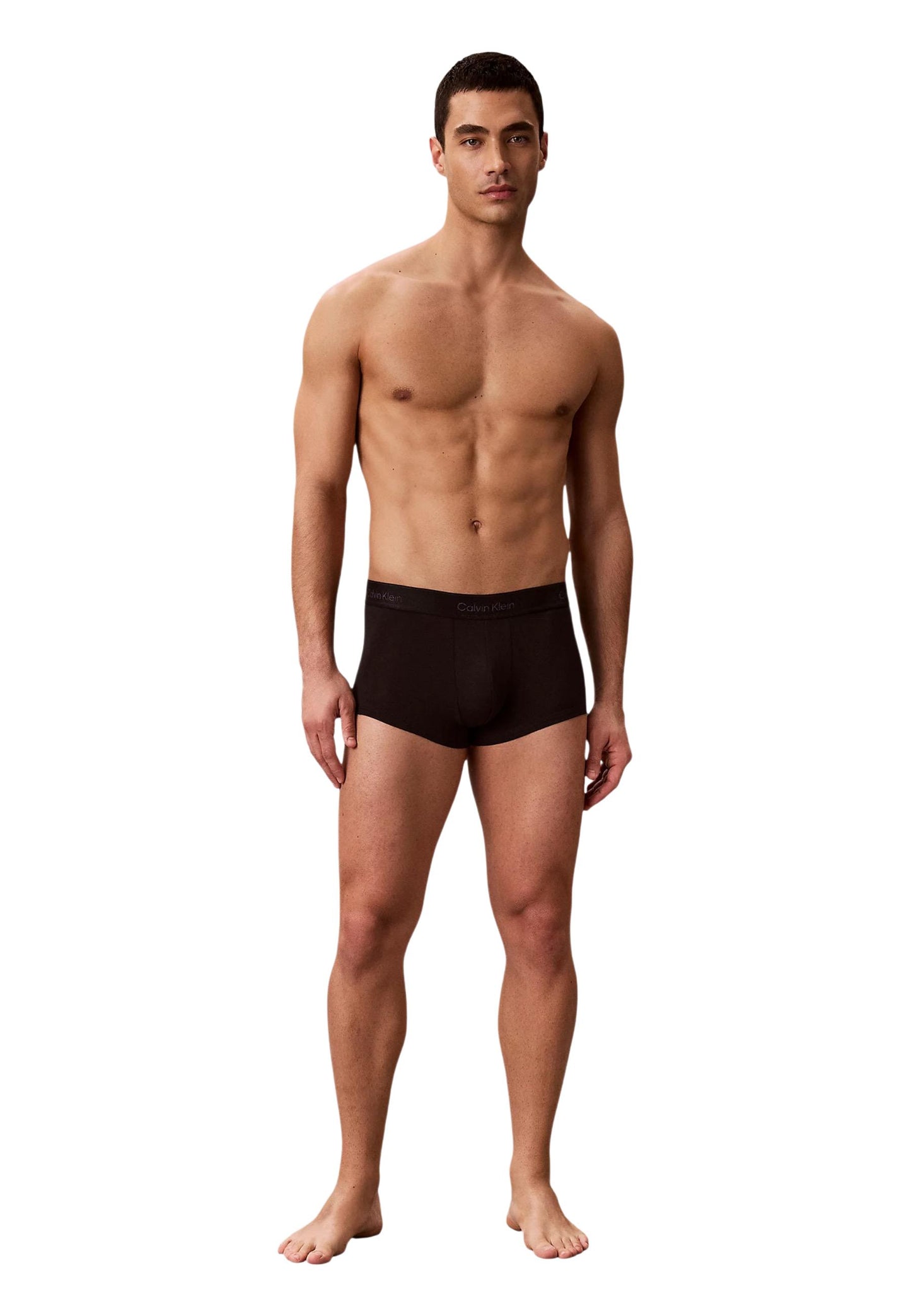 Calvin Klein Underwear Intimo Uomo Calvin Klein Underwear LOW RISE TRUNK 3PK black  black