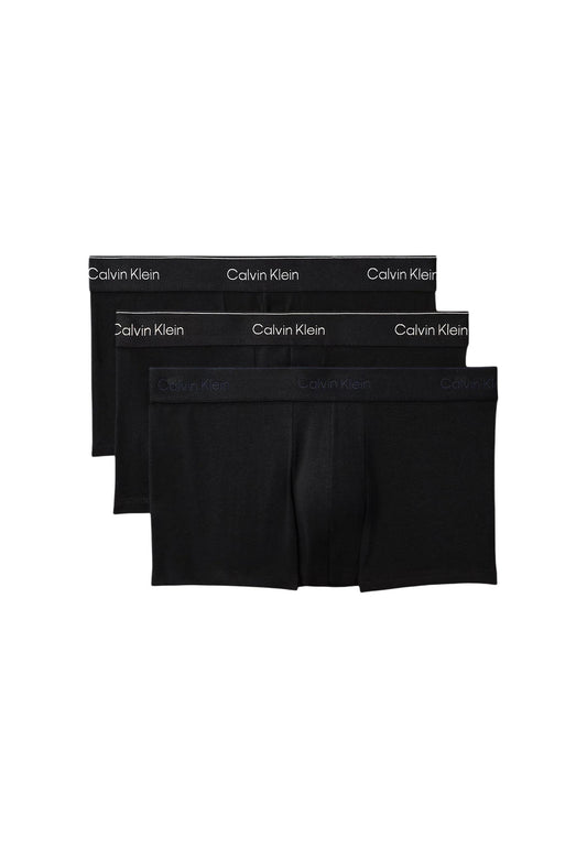 Calvin Klein Underwear Intimo Uomo Calvin Klein Underwear LOW RISE TRUNK 3PK black  black