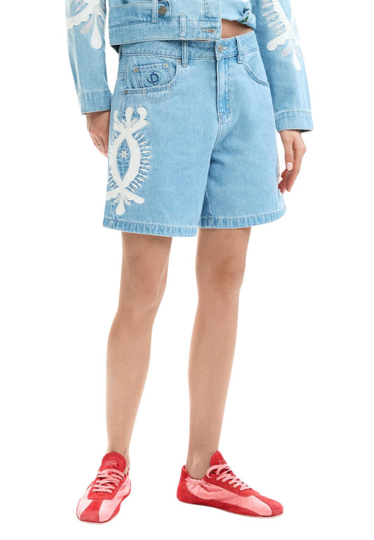 Desigual Shorts Donna Desigual 26SWDD45 blue  blue