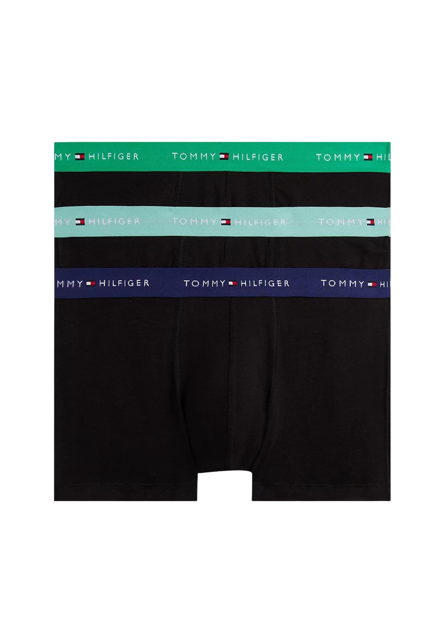Tommy Hilfiger Intimo Uomo Tommy Hilfiger 3P WB TRUNK black  black