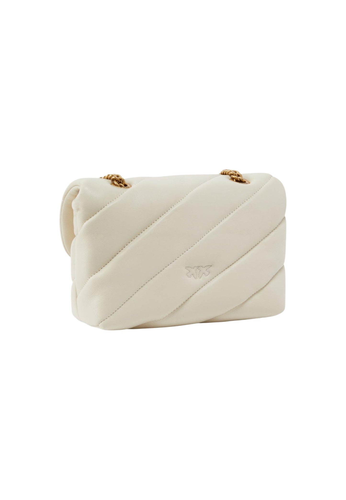 Pinko Borsa Donna Pinko LOVE PUFF MINI CL SHEEP NAPPA white  white