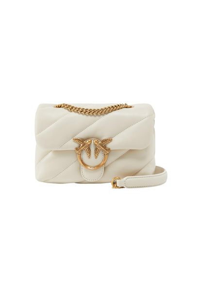 Pinko Borsa Donna Pinko LOVE PUFF MINI CL SHEEP NAPPA white  white