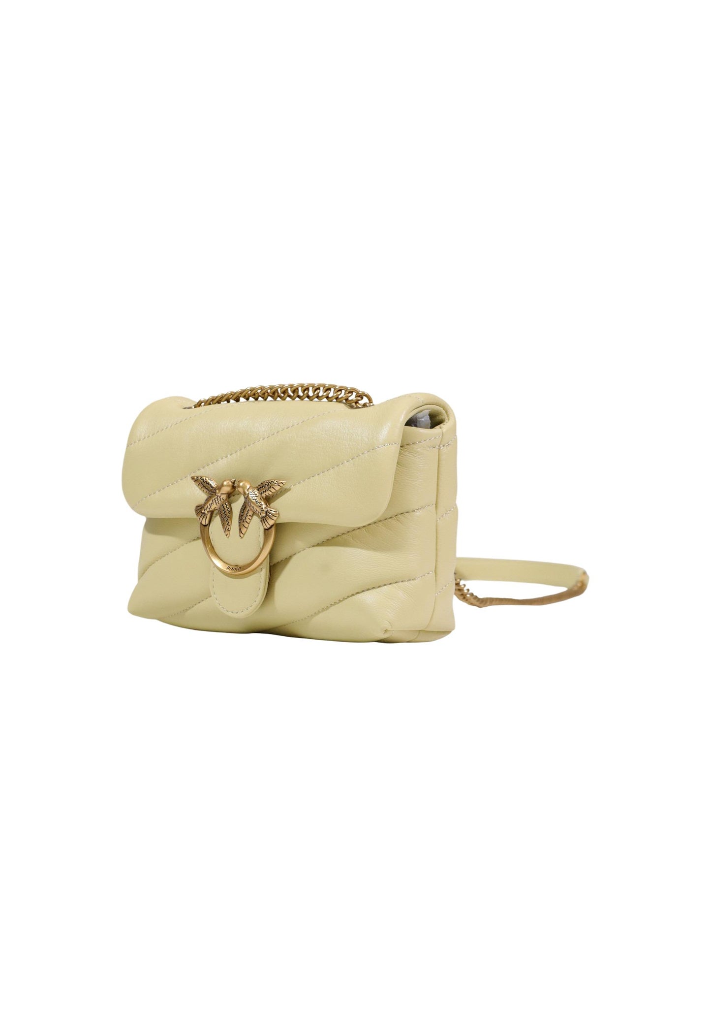 Pinko Borsa Donna Pinko LOVE PUFF BABY CL SHEEP NAPPA yellow  yellow