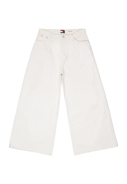 Tommy Hilfiger Jeans Jeans Donna Tommy Hilfiger Jeans MID RISE BAGGY PLEAT beige  beige