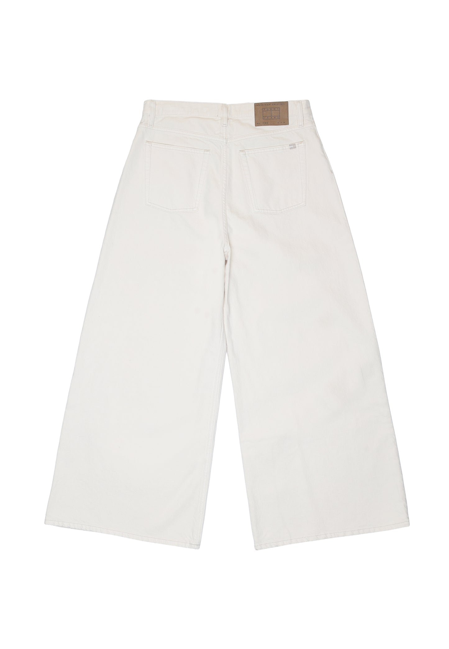 Tommy Hilfiger Jeans Jeans Donna Tommy Hilfiger Jeans MID RISE BAGGY PLEAT beige  beige
