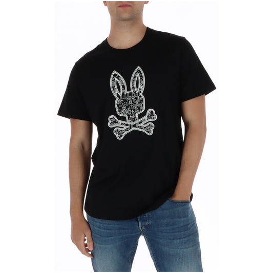 Psycho Bunny T-Shirt Uomo Psycho Bunny MT0200214 black  black