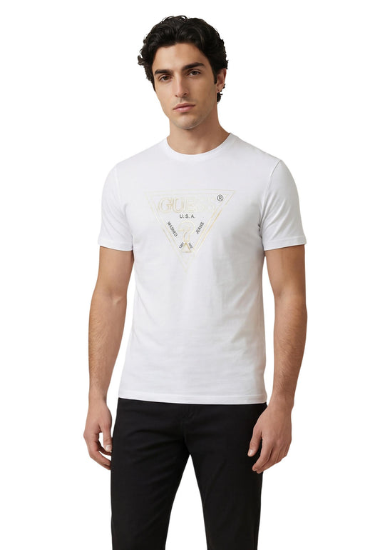 Guess T-Shirt Uomo Guess M6GI11 K2992 white  white