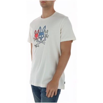 Psycho Bunny T-Shirt Uomo Psycho Bunny MT0200213 white  white