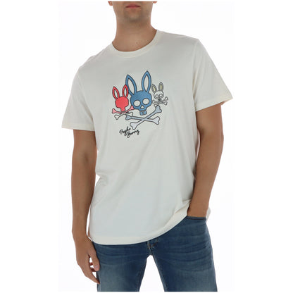 Psycho Bunny T-Shirt Uomo Psycho Bunny MT0200213 white  white
