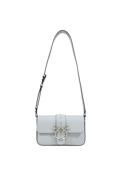 Pinko Borsa Donna Pinko LOVE ONE MINI SLOUCHY FL VITELLO silver  silver