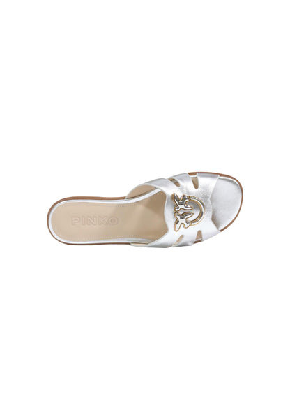 Pinko Ciabatte Donna Pinko MILLY 04 silver  silver