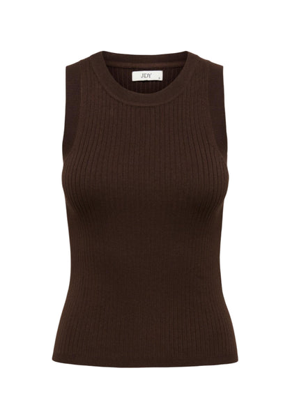 Jacqueline De Yong Gilet Donna Jacqueline De Yong Jdyaya Tank Top Knt Noos brown  brown