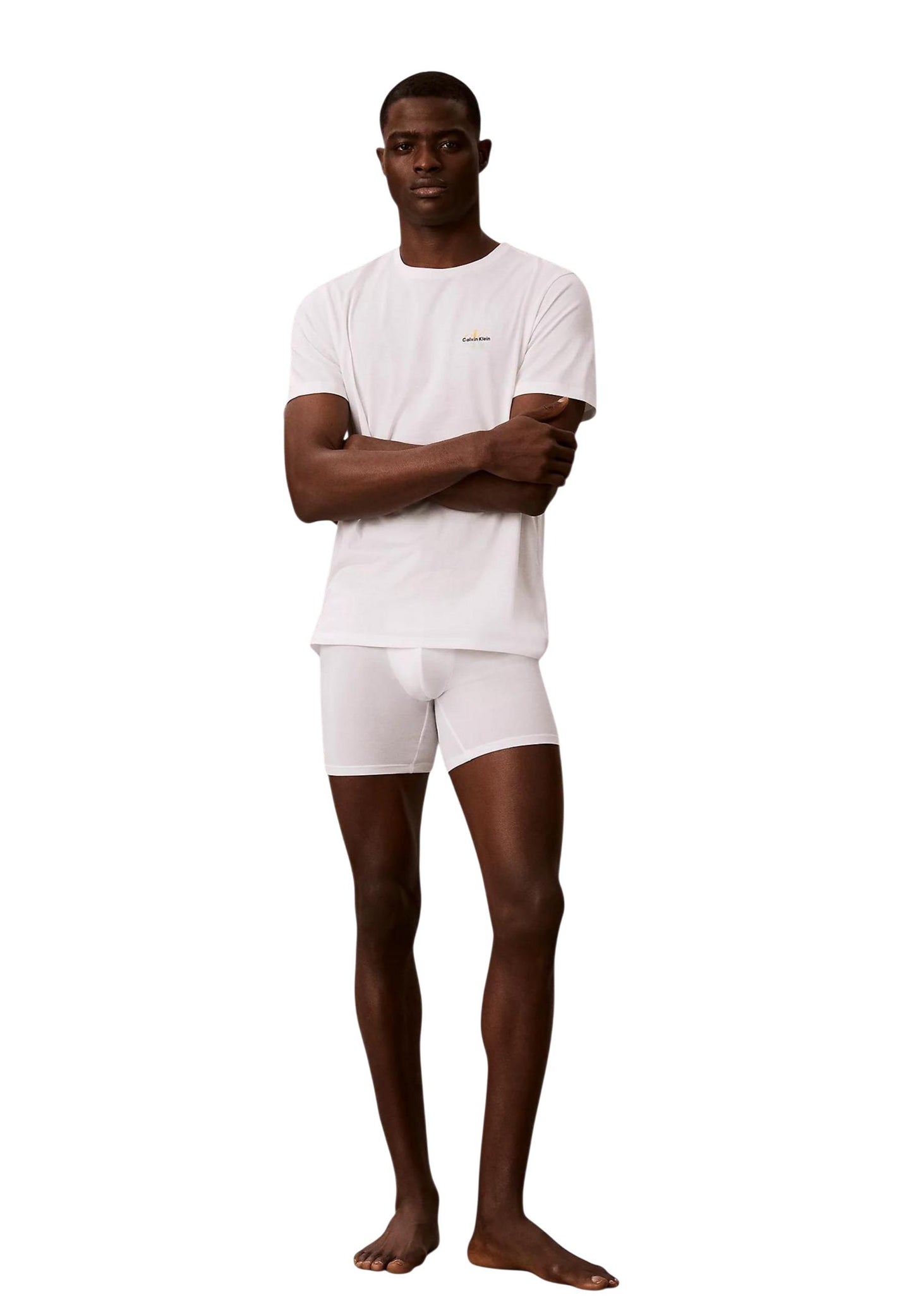 Calvin Klein Underwear Intimo Uomo Calvin Klein Underwear PRIDE S/S CREW NECK white  white