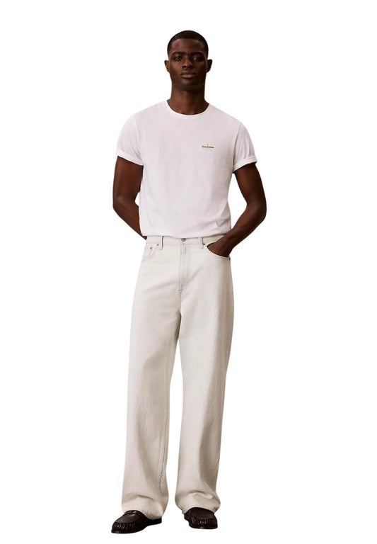 Calvin Klein Underwear Intimo Uomo Calvin Klein Underwear PRIDE S/S CREW NECK white  white