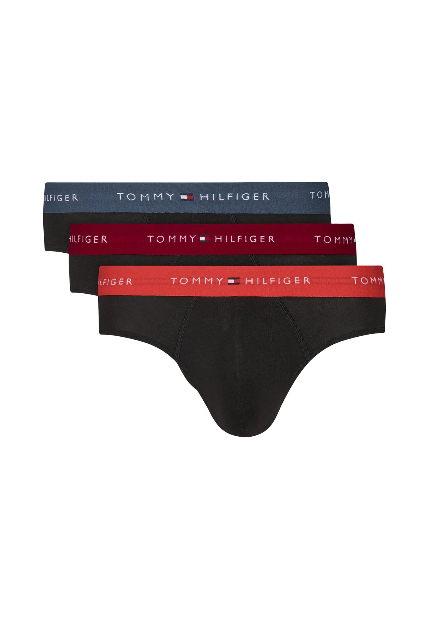 Tommy Hilfiger Intimo Uomo Tommy Hilfiger 3P BRIEF WB black  black