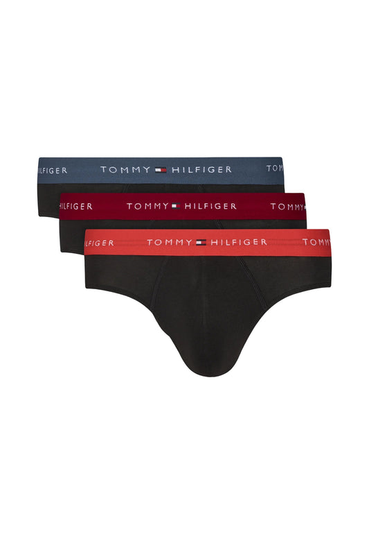 Tommy Hilfiger Intimo Uomo Tommy Hilfiger 3P BRIEF WB black  black