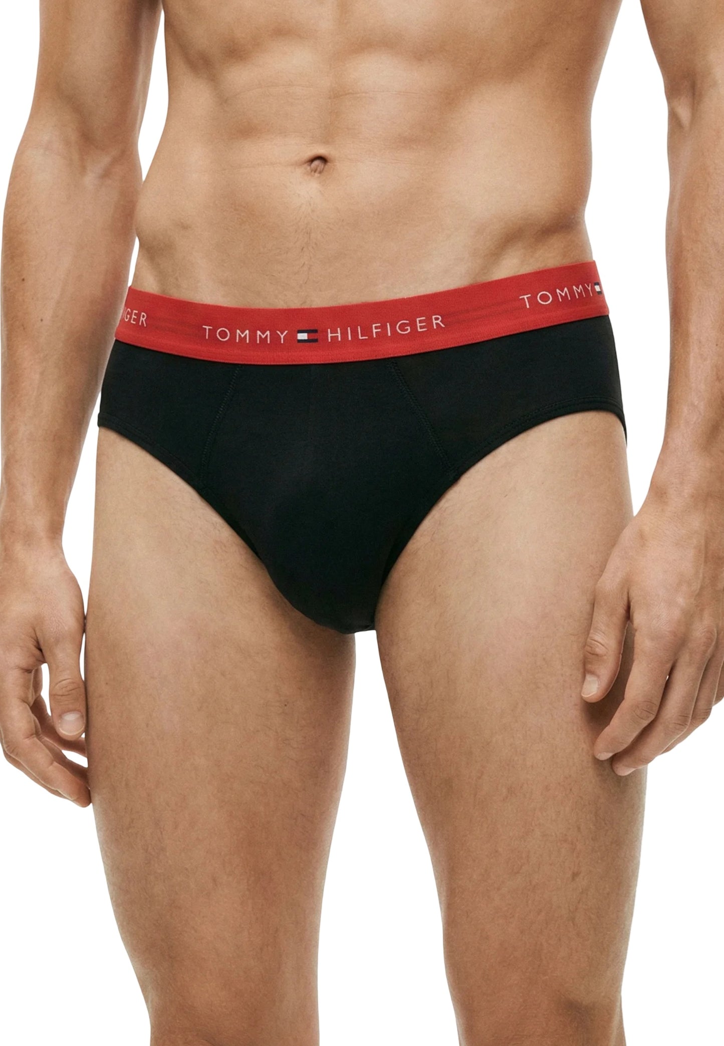 Tommy Hilfiger Intimo Uomo Tommy Hilfiger 3P BRIEF WB black  black