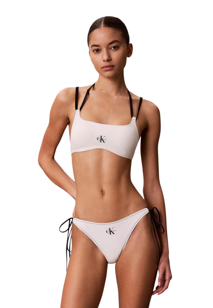 Calvin Klein Jeans Costume Donna Calvin Klein Jeans BRALETTE white  white