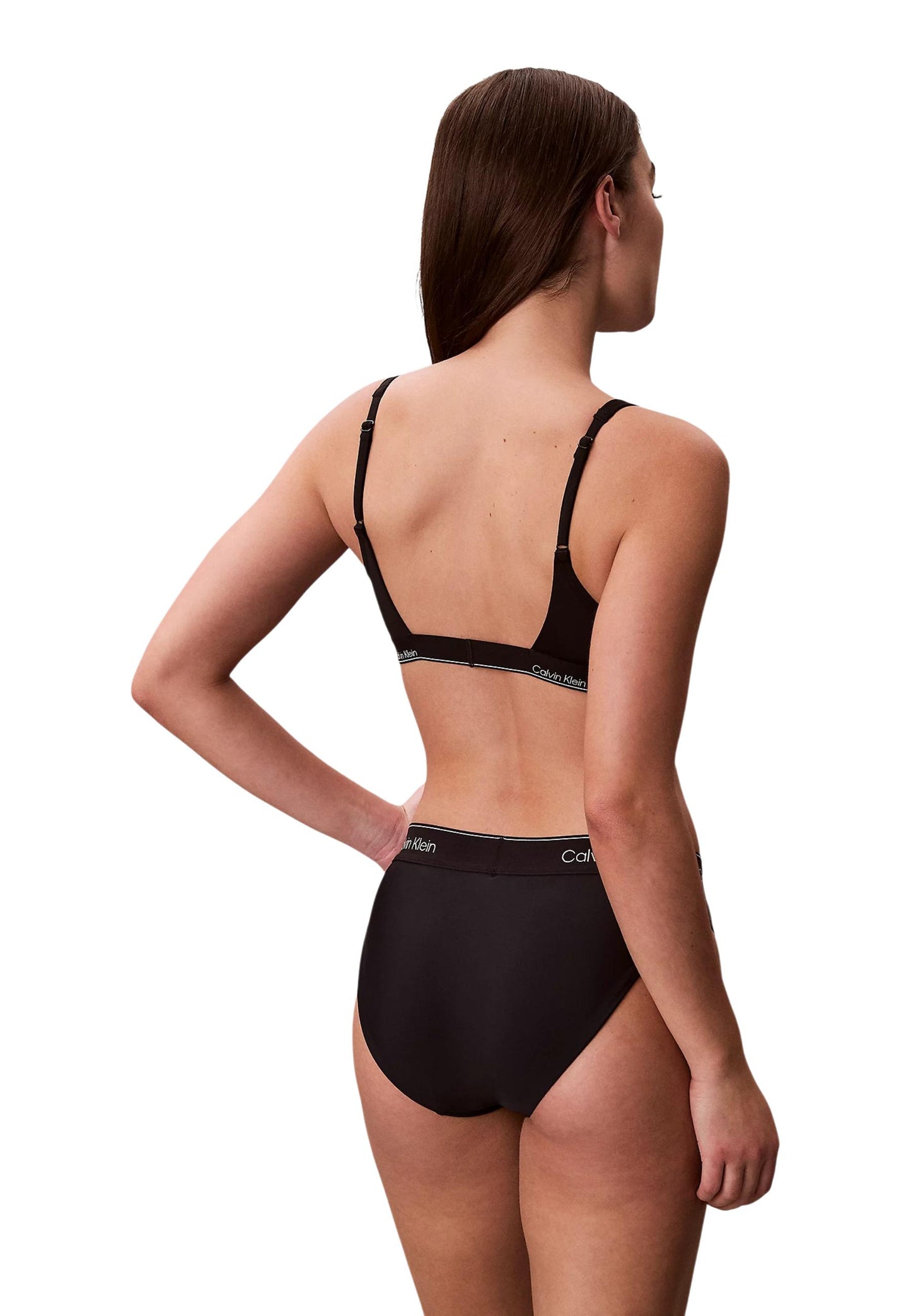 Calvin Klein Jeans Costume Donna Calvin Klein Jeans HALTER BRALETTE black  black