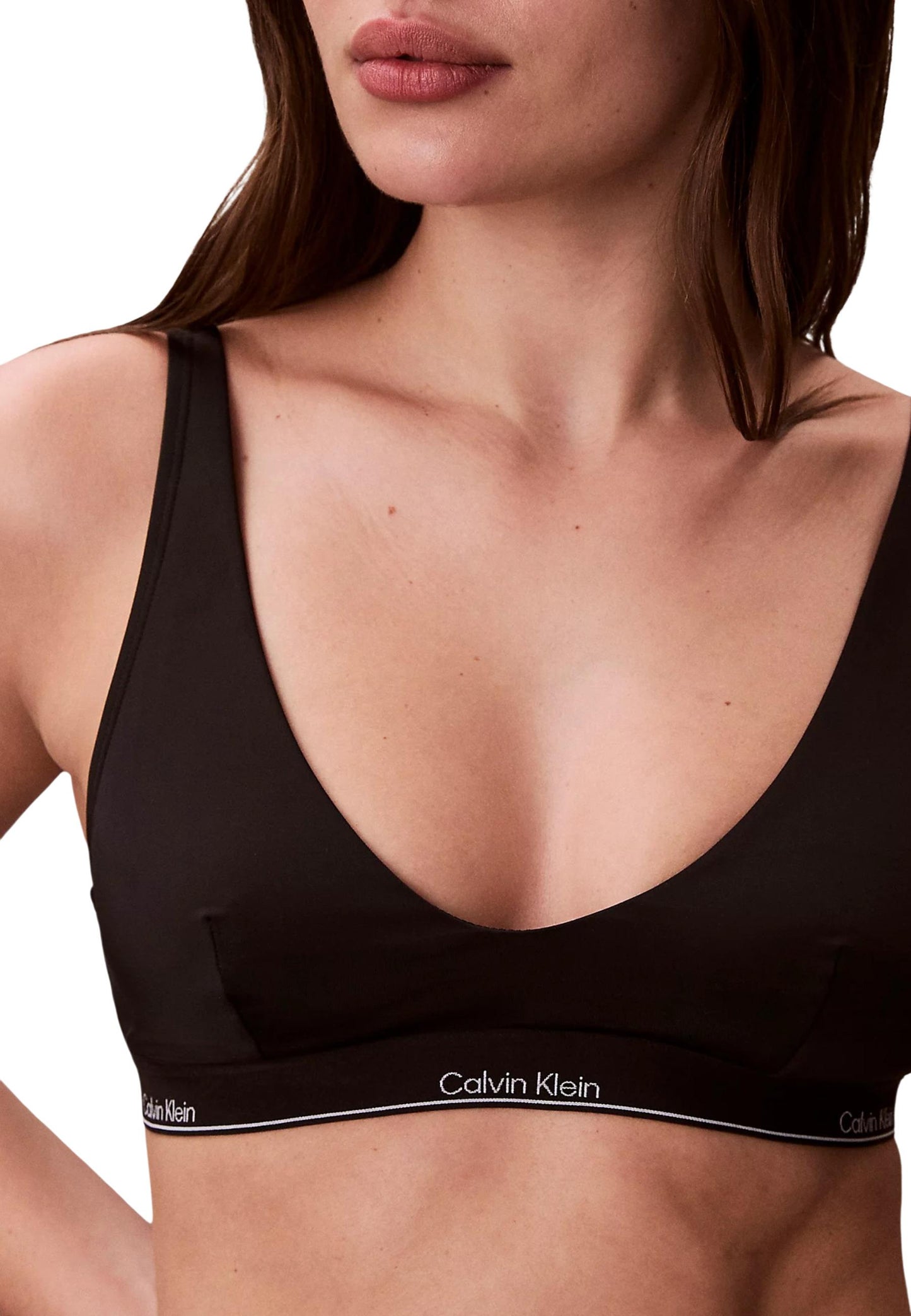 Calvin Klein Jeans Costume Donna Calvin Klein Jeans HALTER BRALETTE black  black