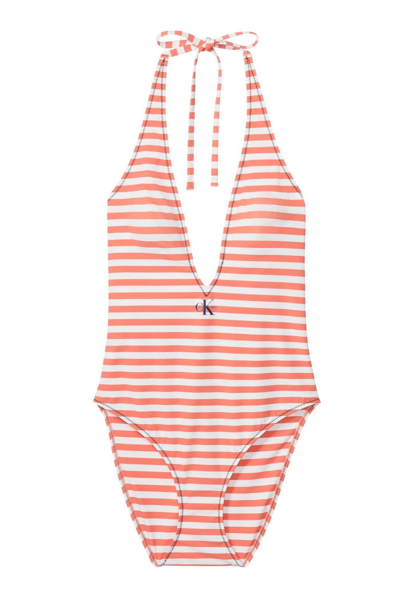 Calvin Klein Jeans Costume Donna Calvin Klein Jeans PLUNGE ONE PIECE orange  orange