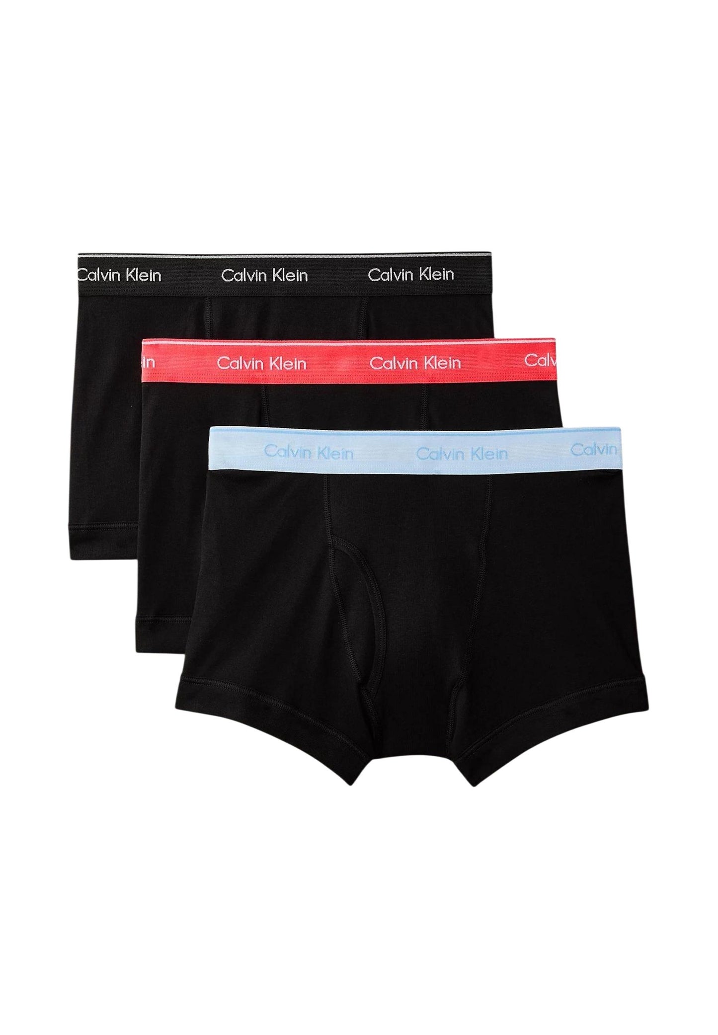 Calvin Klein Underwear Intimo Uomo Calvin Klein Underwear TRUNK 3 PK black  black
