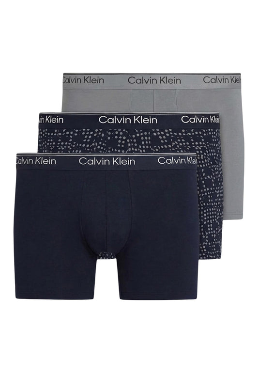 Calvin Klein Underwear Intimo Uomo Calvin Klein Underwear BOXER BRIEF 3PK grey  grey