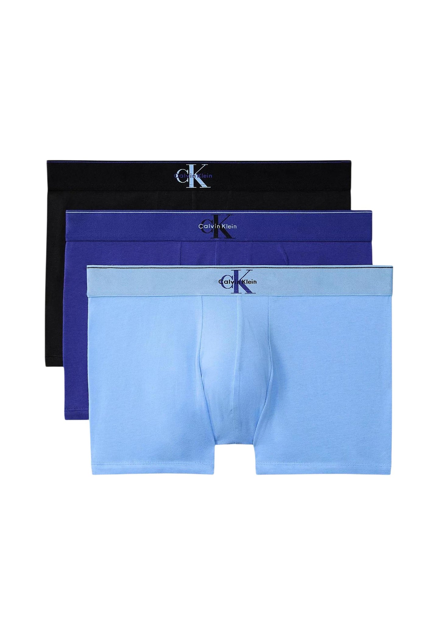 Calvin Klein Underwear Intimo Uomo Calvin Klein Underwear Trunk 3pk blue  blue