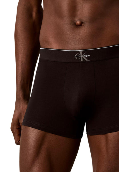 Calvin Klein Underwear Intimo Uomo Calvin Klein Underwear Trunk 3pk grey  grey