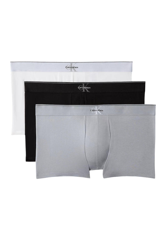Calvin Klein Underwear Intimo Uomo Calvin Klein Underwear Trunk 3pk grey  grey