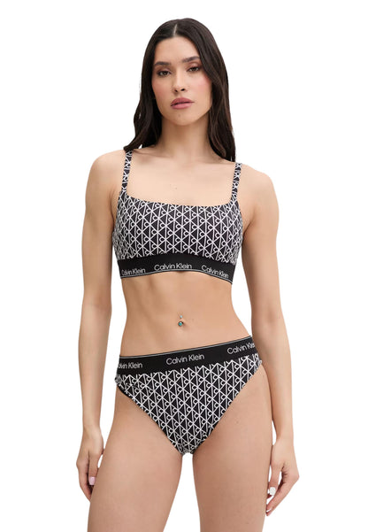 Calvin Klein Jeans Costume Donna Calvin Klein Jeans SQUARE NECK BRALETTE black  black