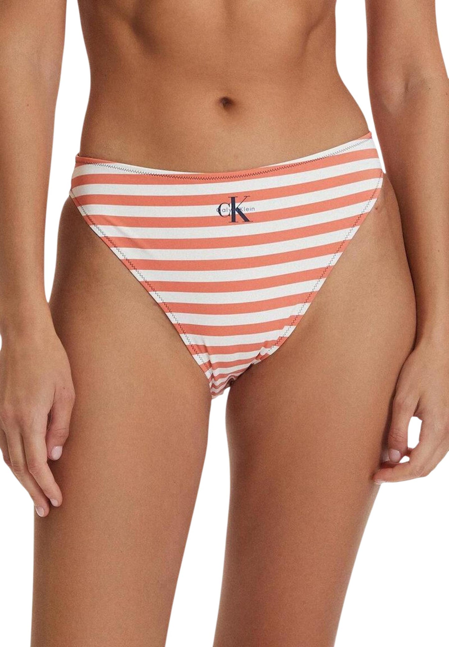 Calvin Klein Jeans Costume Donna Calvin Klein Jeans HIGH LEG BIKINI orange  orange