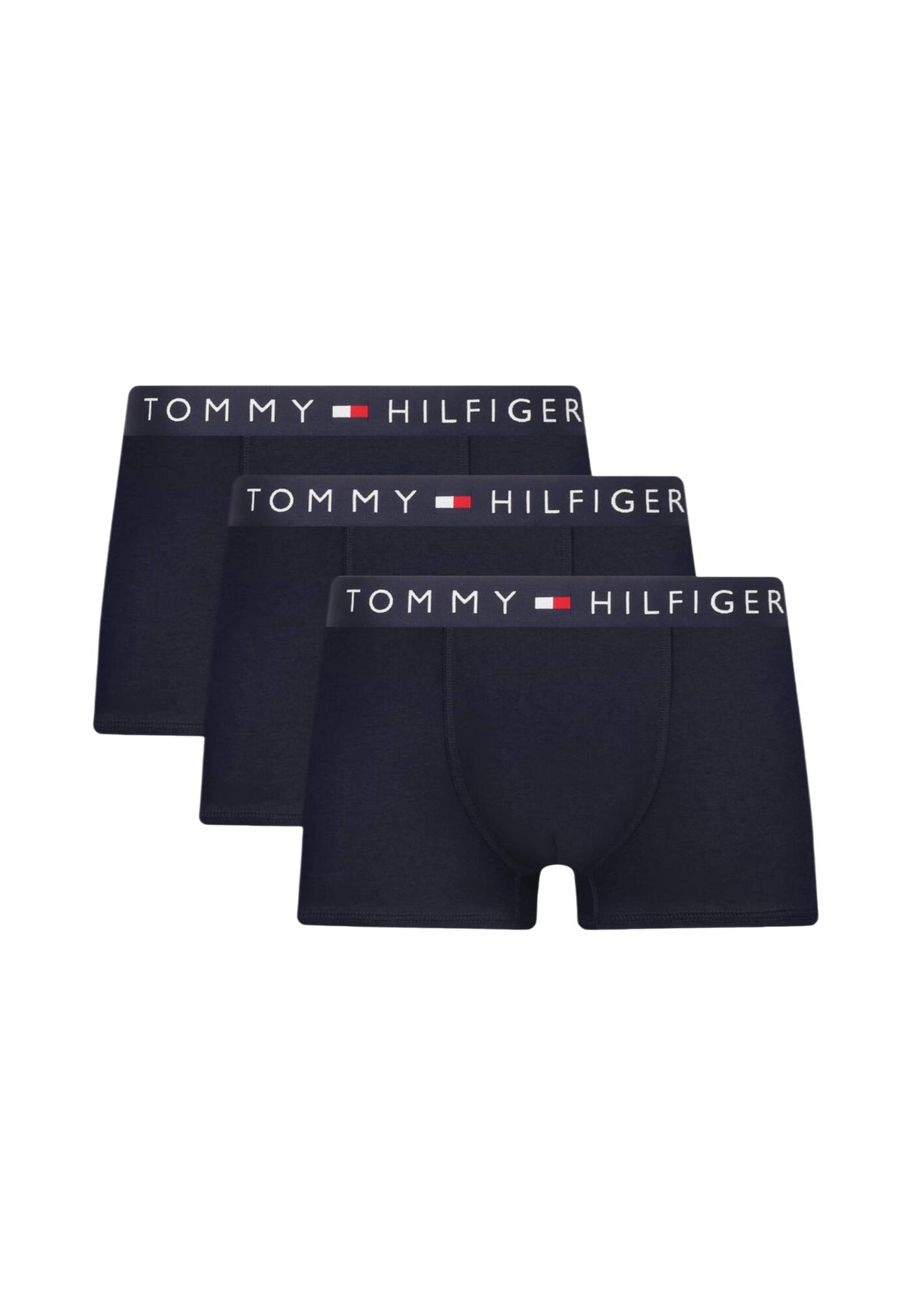 Tommy Hilfiger Intimo Uomo Tommy Hilfiger 3P TRUNK black  black