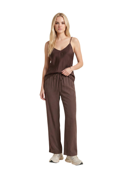 Only Top Donna Only Onlmadeli Oaklyn Strap Wvn brown  brown