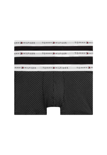 Tommy Hilfiger Intimo Uomo Tommy Hilfiger 3P TRUNK PRINT black  black