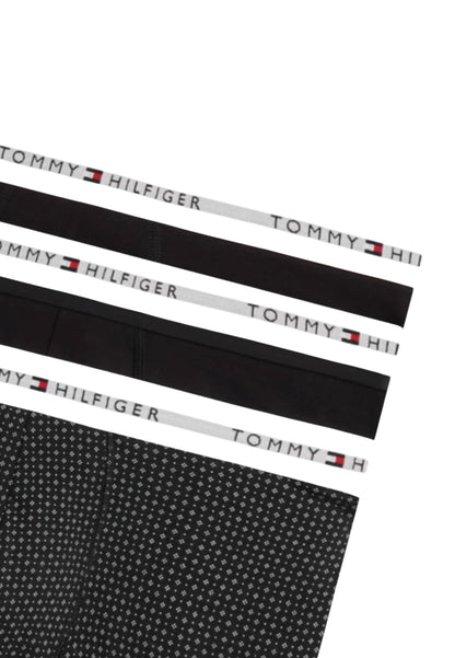 Tommy Hilfiger Intimo Uomo Tommy Hilfiger 3P TRUNK PRINT black  black
