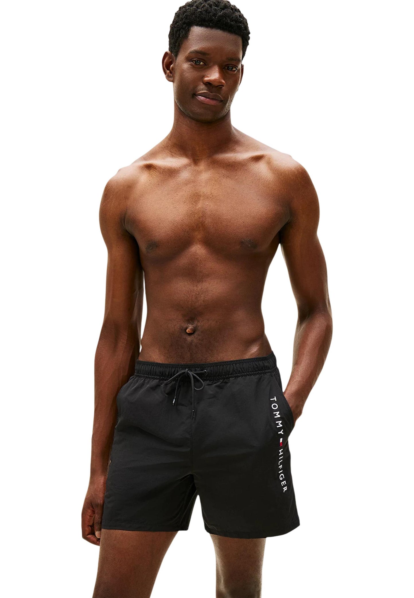 Tommy Hilfiger Costume Uomo Tommy Hilfiger MEDIUM DRAWSTRING zip pocket black  black