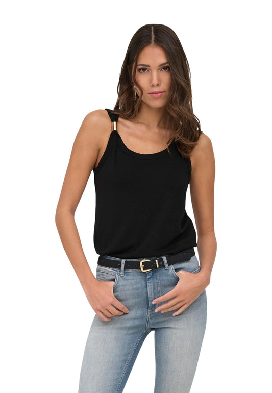Jacqueline De Yong Canotta Donna Jacqueline De Yong Jdyuffa S/L Jrs Noos black  black