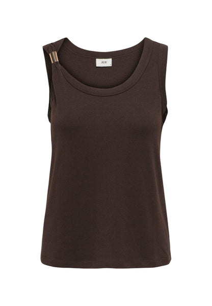 Jacqueline De Yong Canotta Donna Jacqueline De Yong Jdyuffa S/L Jrs Noos brown  brown