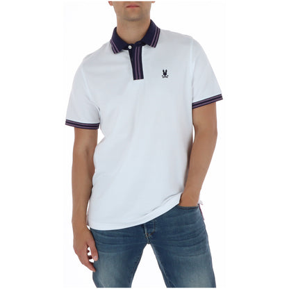 Psycho Bunny Polo Uomo Psycho Bunny MT0100122 white  white