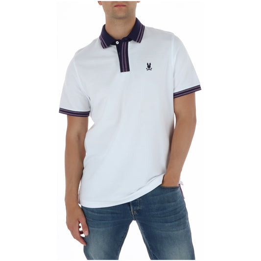 Psycho Bunny Polo Uomo Psycho Bunny MT0100122 white  white