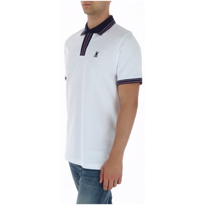 Psycho Bunny Polo Uomo Psycho Bunny MT0100122 white  white